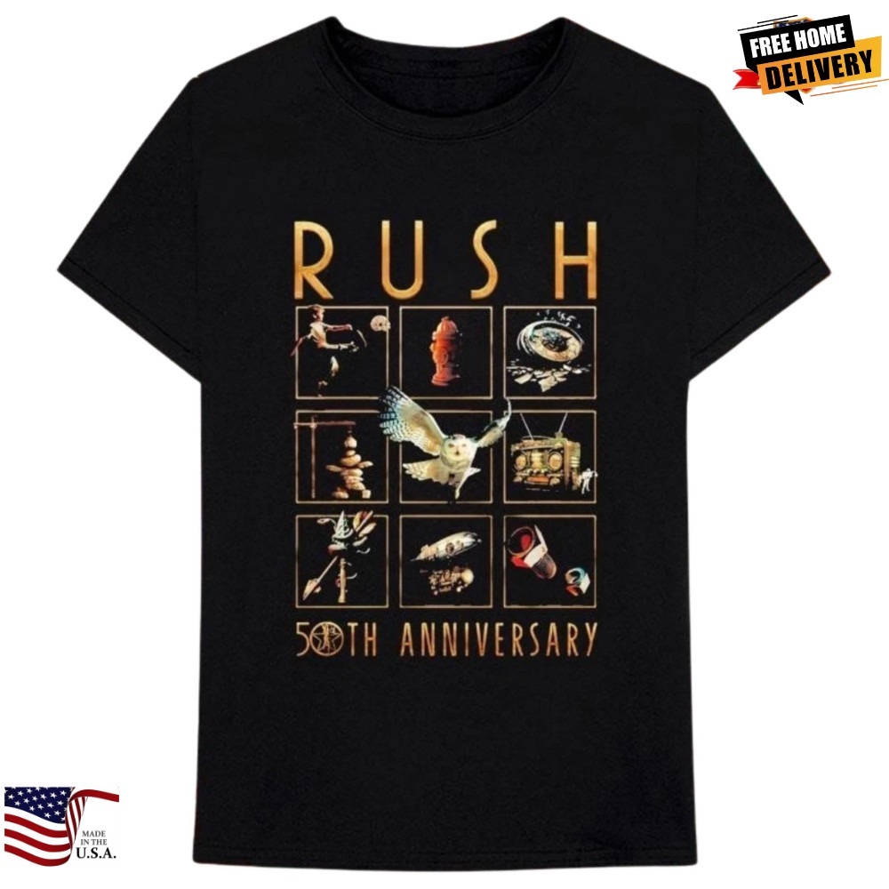 50th Anniversary Graphic Tee - Black